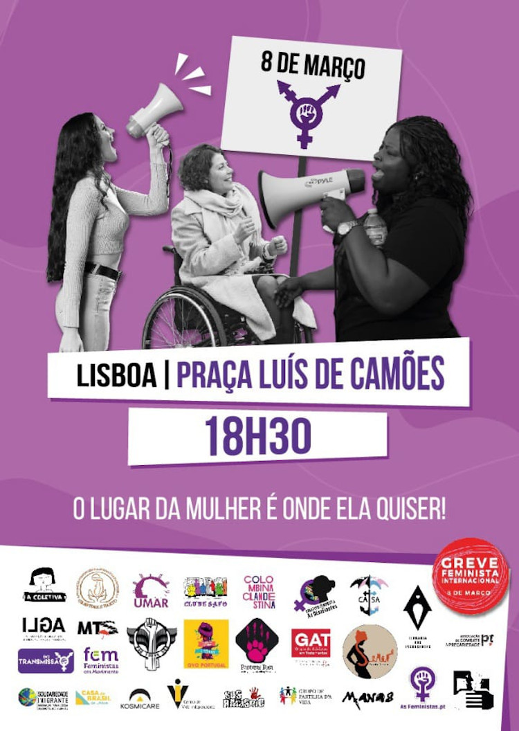 Marcha Feminista Lisboa