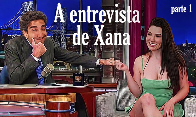 A entrevista de Xana P1 0 capa