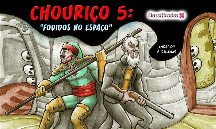 BD: Chouriço 5: Fodidos no Espaço