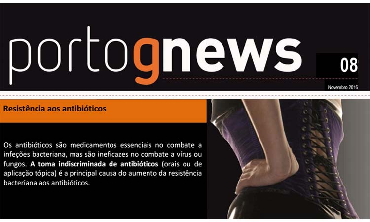 Porto G News: Newsletter sobre resistência antibiótica